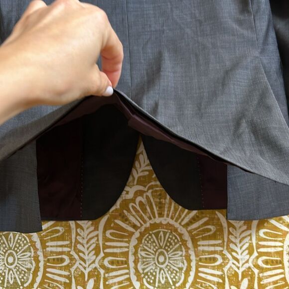 NWOT Jack Victor Esprit CT Micro Pattern Super 100’s Wool Jacket in Gray sz 38R - Picture 11 of 13